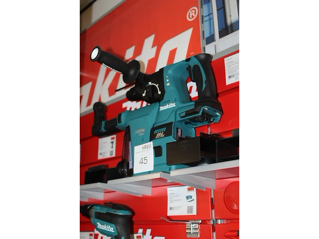 Accu boorhamer makita dhr242 met hepa filter dx07. exclusief accu - afbeelding 2 van  2