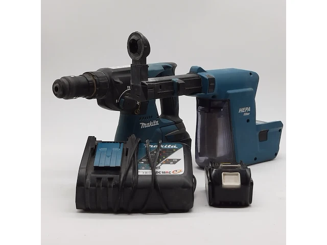 Accu boorhamer, makita, dhr243, 2018 - afbeelding 1 van  12