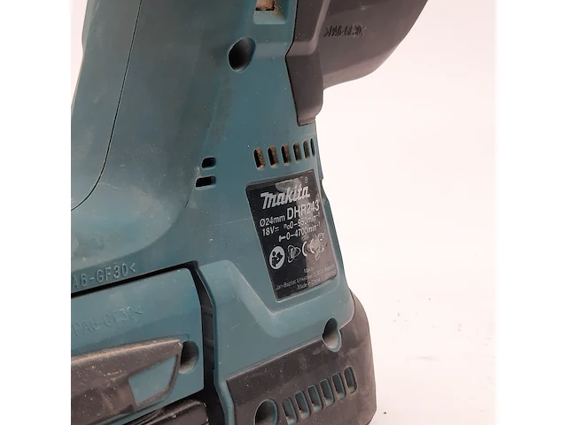 Accu boorhamer, makita, dhr243, 2018 - afbeelding 11 van  12