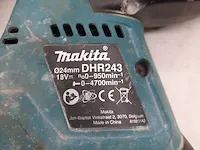 Accu boorhamer makita, dhr243, bouwjaar 2019 - afbeelding 10 van  13