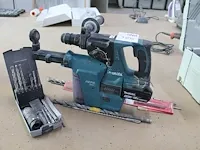Accu boorhamer makita dhr243 met hepa filter en diverse boren. - afbeelding 1 van  1