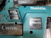 Accu boorhamer makita met hepa filter met accu en lader in kunststofkoffer. - afbeelding 3 van  4