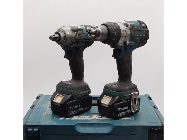Accu boormachine en 1x accu slagschroevendraaier, makita - afbeelding 9 van  16