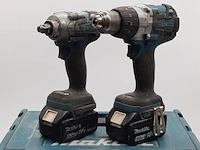 Accu boormachine en 1x accu slagschroevendraaier, makita - afbeelding 9 van  16
