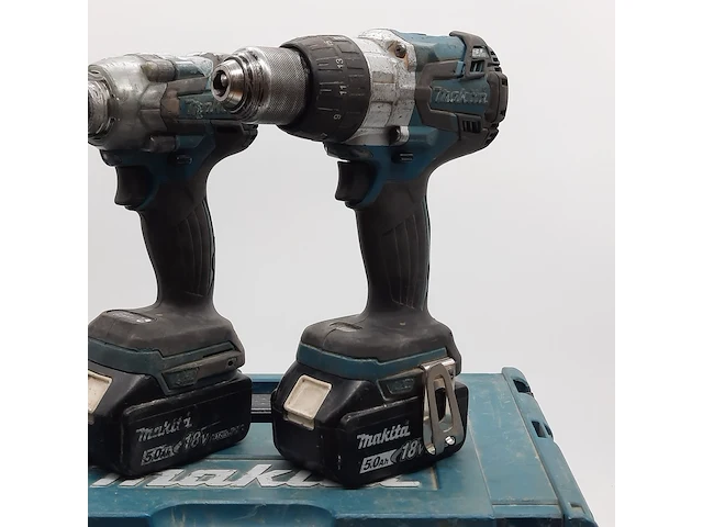 Accu boormachine en 1x accu slagschroevendraaier, makita - afbeelding 10 van  16