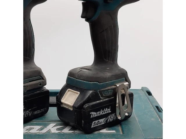Accu boormachine en 1x accu slagschroevendraaier, makita - afbeelding 12 van  16