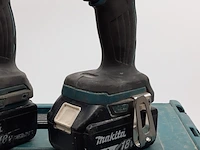 Accu boormachine en 1x accu slagschroevendraaier, makita - afbeelding 12 van  16