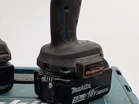Accu boormachine en 1x accu slagschroevendraaier, makita - afbeelding 15 van  16