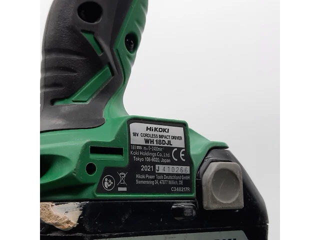 Accu boormachine en 1x accu slagschroevendraaier, makita/hikoki - afbeelding 6 van  18