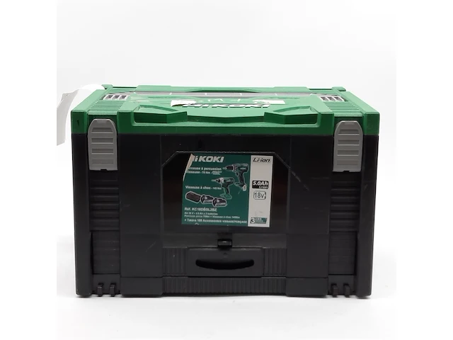 Accu boormachine en 1x accu slagschroevendraaier, makita/hikoki - afbeelding 9 van  18