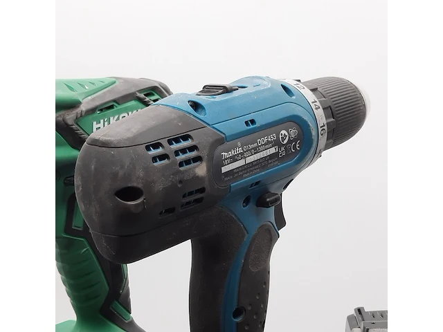 Accu boormachine en 1x accu slagschroevendraaier, makita/hikoki - afbeelding 15 van  18