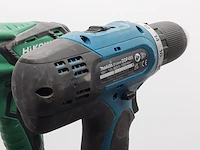 Accu boormachine en 1x accu slagschroevendraaier, makita/hikoki - afbeelding 15 van  18