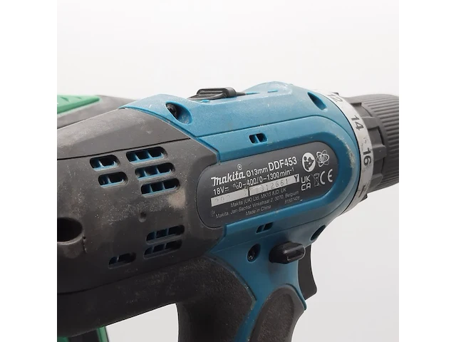 Accu boormachine en 1x accu slagschroevendraaier, makita/hikoki - afbeelding 17 van  18