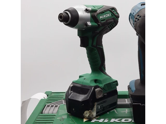 Accu boormachine en 1x accu slagschroevendraaier, makita/hikoki - afbeelding 18 van  18