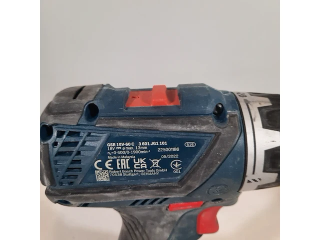 Accu boormachine en haakse slijper, bosch, o.a. gsr 18v-60c - afbeelding 6 van  16