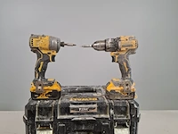 Accu boormachine en slagschroevendraaier, dewalt, dcd709, dcf809 - afbeelding 1 van  10
