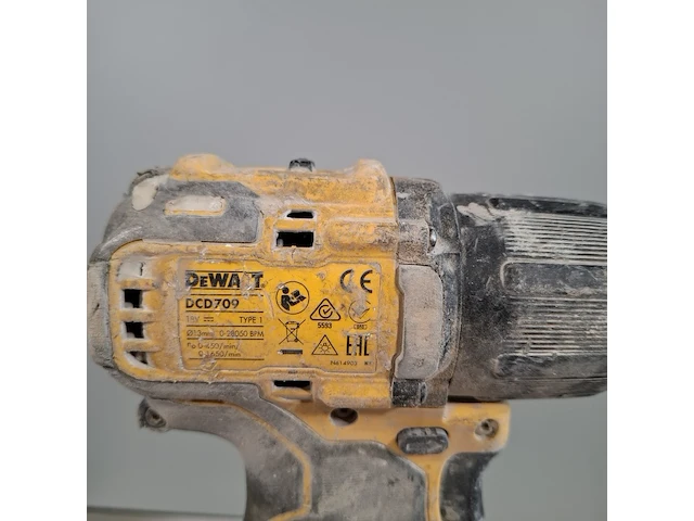 Accu boormachine en slagschroevendraaier, dewalt, dcd709, dcf809 - afbeelding 5 van  10