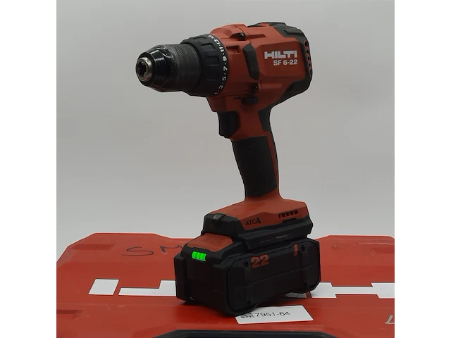 Accu boormachine hilti, sf6-22, bouwjaar 2022 - afbeelding 2 van  9