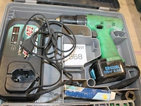 Accu boormachine hitachi ds13dv2 met acculader en accu in kunststof koffer. - afbeelding 1 van  1