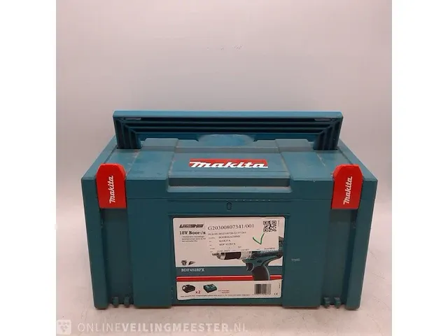 Accu boormachine makita, bdf452, bouwjaar 2019 - afbeelding 2 van  10
