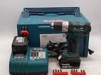 Accu boormachine makita, bdf452, bouwjaar 2019 - afbeelding 1 van  10