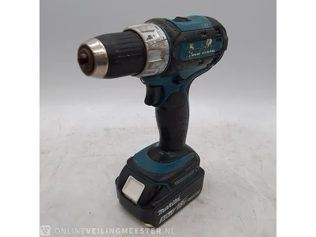Accu boormachine makita, bdf452, bouwjaar 2019 - afbeelding 3 van  10