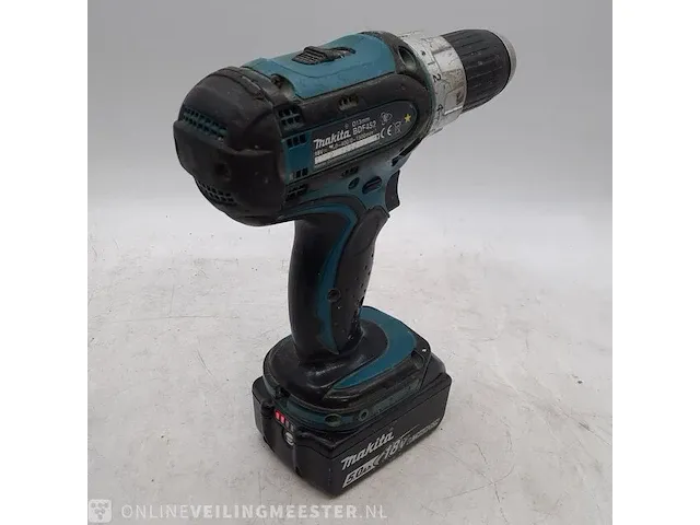 Accu boormachine makita, bdf452, bouwjaar 2019 - afbeelding 5 van  10