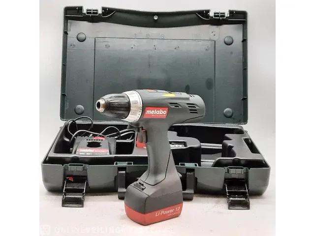 Accu boormachine metabo, bsz 12 impuls, 2009 - afbeelding 1 van  9