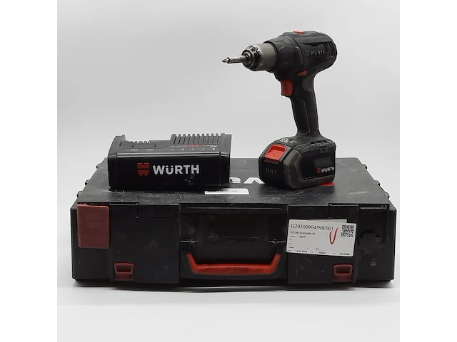 Accu boormachine, würth, abs 18 ccompact 5701 800x, 2021 - afbeelding 1 van  12