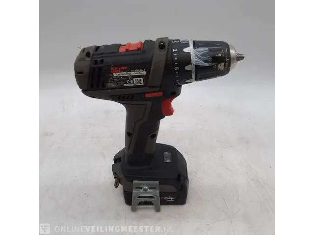 Accu boormachine würth, bs 14-a light edition, bouwjaar 2014 - afbeelding 5 van  7