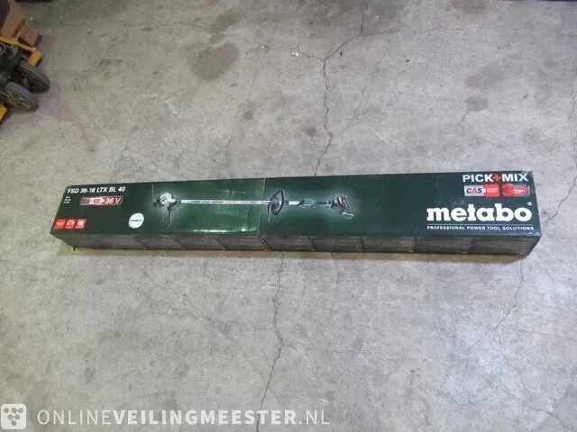 Accu bosmaaier (body) metabo, fsd 36-18 ltx bl 40 - afbeelding 2 van  2