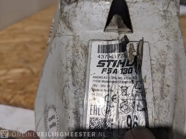 Accu bosmaaier stihl , fsa 130, 2017 - afbeelding 3 van  11