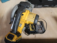 Accu cirkelzaag dewalt met accu en lader. - afbeelding 2 van  3