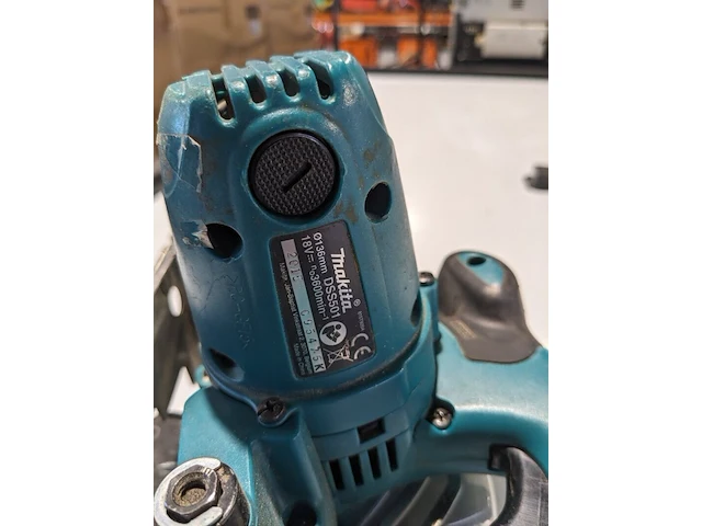 Accu cirkelzaag makita, dss501, blauw, bouwjaar 2015 - afbeelding 6 van  6