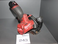 Accu cirkelzaag milwaukee m12 fcot met 2 ah accu. - afbeelding 2 van  2