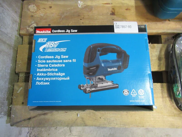 Accu decoupeerzaag (body) makita, djv180zx - afbeelding 1 van  1