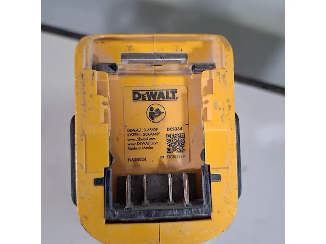 Accu decoupeerzaag, dewalt, dcs334 - afbeelding 6 van  6
