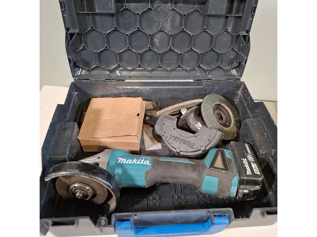 Accu decoupeerzaag en haakse slijper, makita, o.a. djv182, 2021 - afbeelding 3 van  11