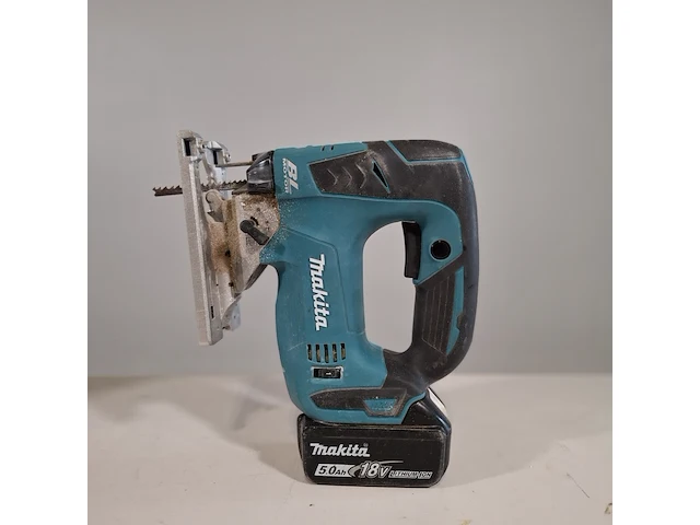 Accu decoupeerzaag en haakse slijper, makita, o.a. djv182, 2021 - afbeelding 9 van  11