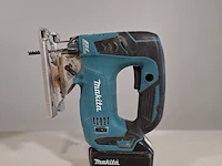 Accu decoupeerzaag en haakse slijper, makita, o.a. djv182, 2021 - afbeelding 9 van  11