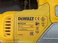 Accu decoupeerzaag met accu multitool dewalt, dcs334, dcs355 - afbeelding 5 van  14