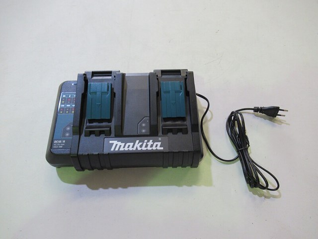 Accu duo lader makita, dh18sh - afbeelding 2 van  3
