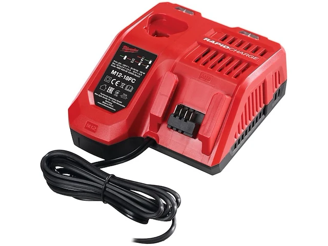 Accu duo lader milwaukee , m12-18fc - afbeelding 1 van  2