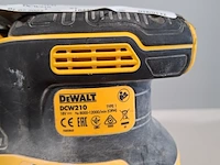 Accu excenter schuurmachine, dewalt, dcw210 - afbeelding 3 van  5