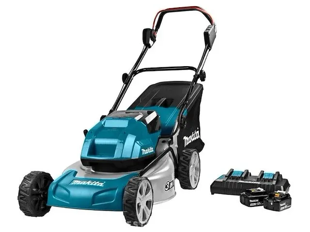 Accu gazonmaaier makita, dlm460z 2 x 18v - afbeelding 1 van  9
