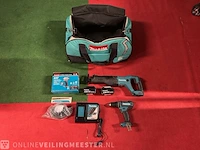 Accu-gereedschap set makita, tas - afbeelding 1 van  7