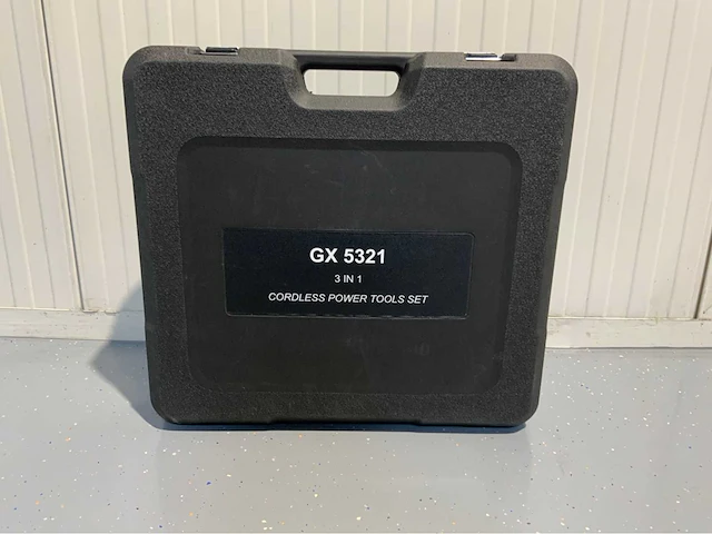 Accu gereedschapsset 3 in 1; boormachine, slagmoersleutel, slijper, 2 accu's en oplader - afbeelding 2 van  12