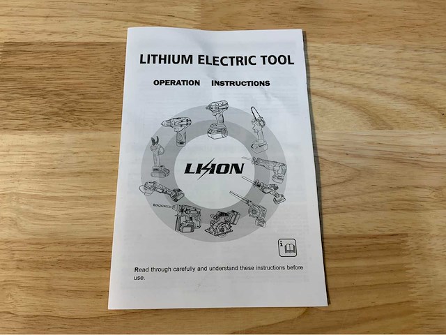 Accu gereedschapsset 3 in 1; boormachine, slagmoersleutel, slijper, 2 accu's en oplader - afbeelding 12 van  12