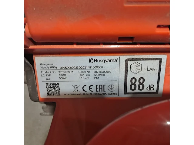 Accu grasmaaier husqvarna, lc137i, bouwjaar 2021 - afbeelding 10 van  13
