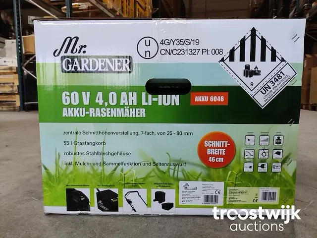 Accu grasmaaier - afbeelding 7 van  8